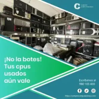  No botes tu computadora dañada