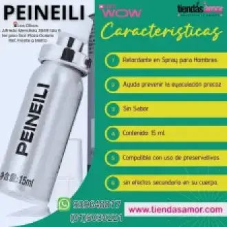 Retardante en Spray Peineili para Hombres