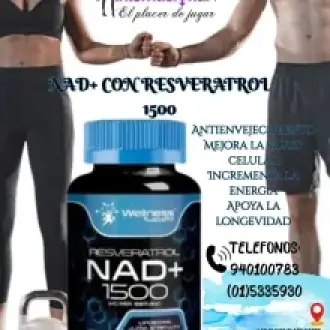 NAD CON RESVERATROL 1500 