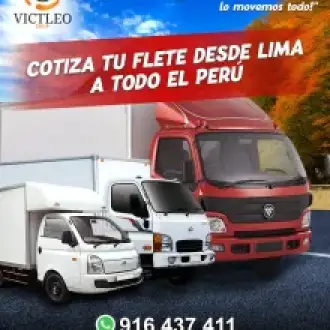  COTIZA TU FLETE DESDE LIMA A TODO EL PERÚ 