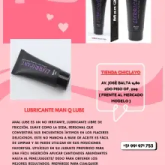 LUBRICANTE MAN Q LUBE