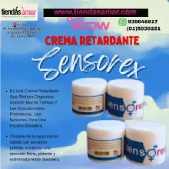 SENSOREX CREMA RETARDANTE-LOS OLIVOS