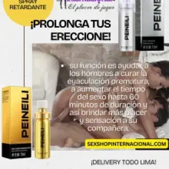 RETARDANTE ORIGINAL PEINEILI- PROLONGA TUS ERECCIONES -LIMA