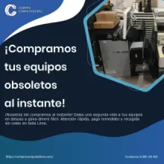 Recolección sin costo de equipos de cómputo