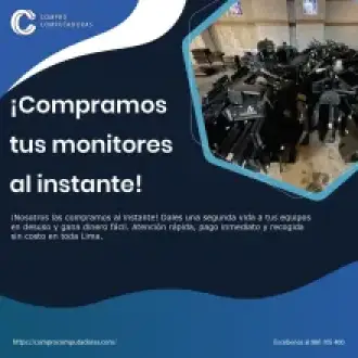  PCs malogradas Las compramos todas 