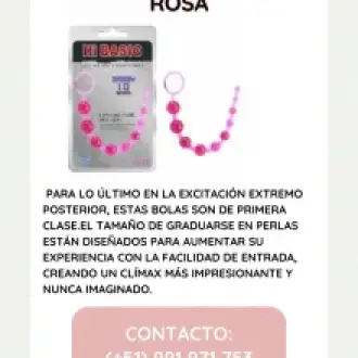 BOLAS CHINAS GRADUALES HI BASIC ROSA