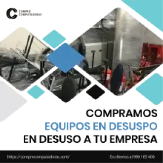 Renovaste equipos y los antiguos Te los compramos 