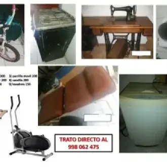 Se venden artículos de toda clase en buen estado.