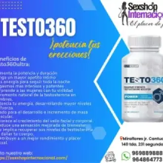 TESTO 360 POTENCIADOR AMERICANO -SEXSHO MIRAFLORES 