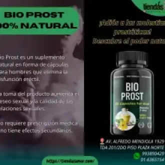 Bio Prost Dile adiós a las molestias prostáticas - LIMA