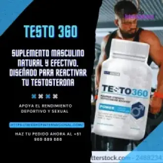 TESTO 360 RECUPERA TU POTENCIA Y DOMINA TU RENDIMIENTO 