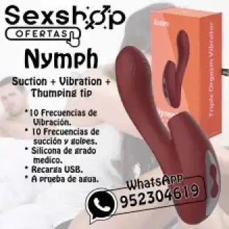 NYMPH SUCTION VIBRATION THUMPING TIP EN SEXSHOP OFERTAS