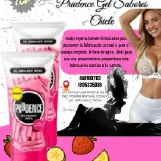 Prudence Gel Sabores Chicle 100g