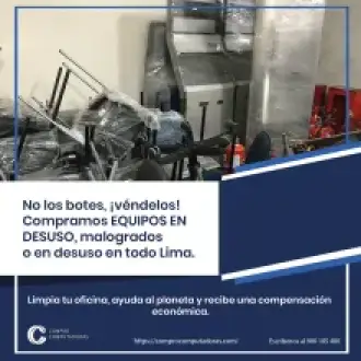  No las botes Te compramos tus PCs antiguas