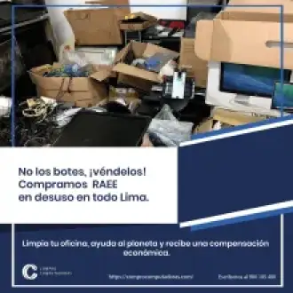 Recojo gratuito de computadoras usadas en Lima
