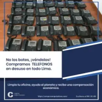 Reciclamos y compramos computadoras viejas