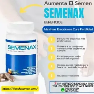 Semenax Aumenta El Semen - Maximas Erecciones 