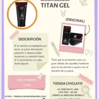 DEASRROLLADOR TITAN GEL ORIGINAL 