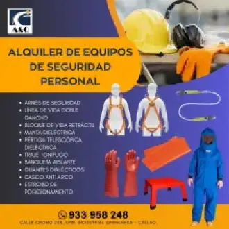 ALQUILER DE QUIPOS DE SEGURIDAD PERSONAL 