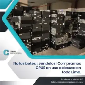 No importa la marca ni el estado Compramos tu PC 