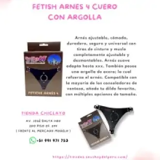 Fetish arnes panty 4 con argolla