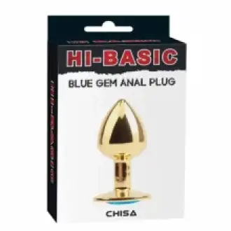  CONSOLADOR METAL GEMA AZUL DORADO