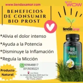 Producto especializado para la Inflamación de la Próstata 