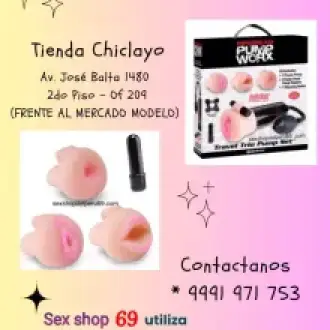 ACARICIADOR TRAVEL TRIO PUMP WORX