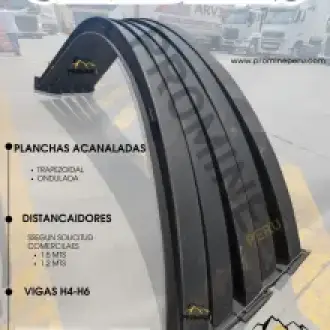 CIMBRAS CON PLANCHAS MINERAS PROMINE PERU