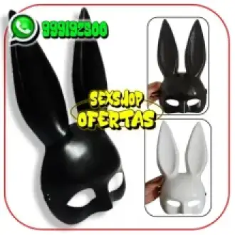 MASCARA ANTIFAZ DE CONEJITA EROTICA - SEXSHOP OFERTAS