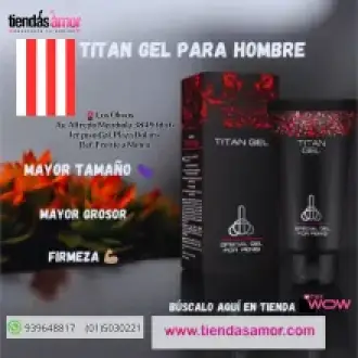 Titán Gel es un tratamiento agrandador para hombres