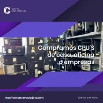 Compra directa de equipos informáticos dados de baja