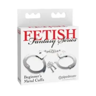  FETISH ESPOSAS DE METAL PLATEADO