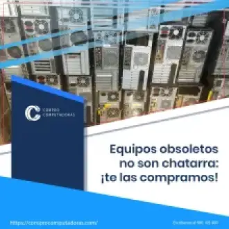 Compramos computadoras de empresas y oficinas