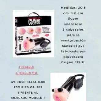  ACARICIADOR TRAVEL TRIO PUMP WORX