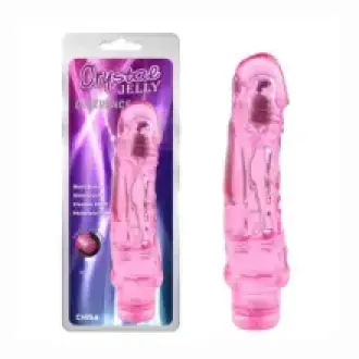  VIBRADOR CRYSTAL JELLY LIMERENCE PINK