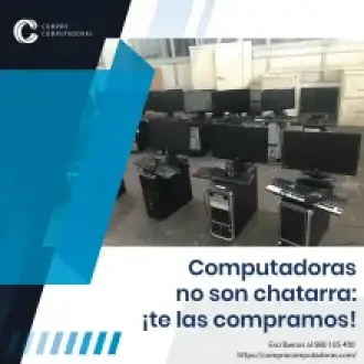 Libera espacio y gana dinero con tus computadoras en desuso