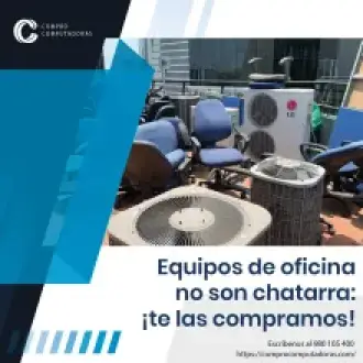 Tu computadora usada no es basura es dinero 