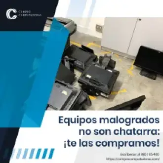  PCs acumuladas Te las compramos todas