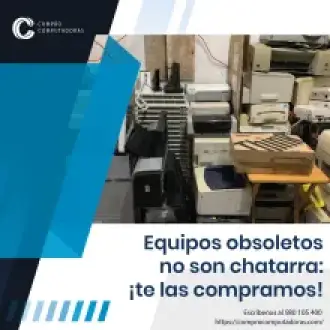 Venta de computadoras sin uso con recojo inmediato