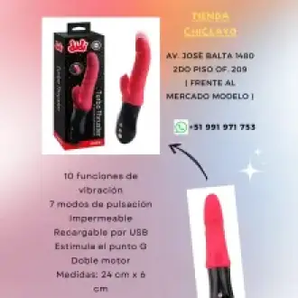 VIBRADOR RABBITS PUNTO G DIDI TURBO THRUSTER