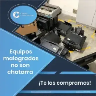 Compramos computadoras a empresas y particulares