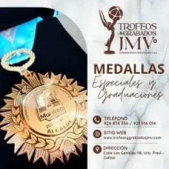 MEDALLAS PARA PREMIACION