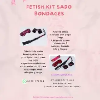 FETISH KIT SADO BONDAGES