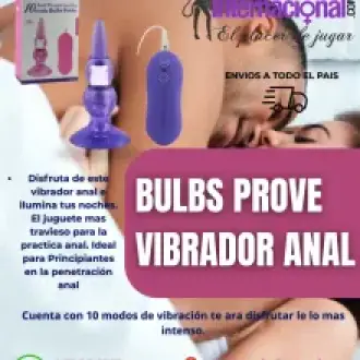 PLUG ANAL CON 10 MODOS DE VIBRAR LO DISFRUTARAS AL MAXIMO