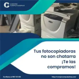 Reciclaje con pago vendemos tu computadora