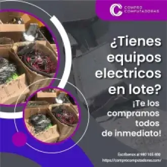  Nos interesa tu computadora en desuso Véndela ya 