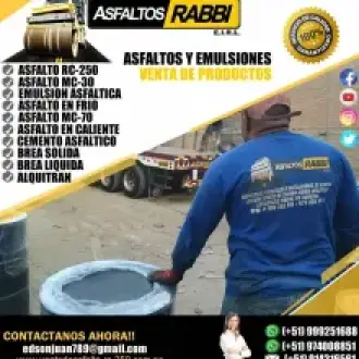 ALA VENTA ALQUITRAN DE HULLA ASFALTO EN FRIO Y CALIENTE BREA