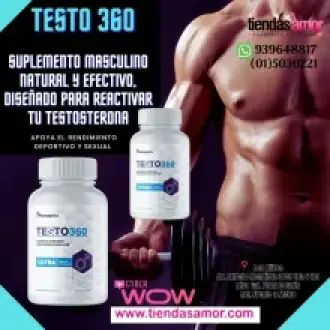 TESTO 360 RECUPERA TU POTENCIA Y DOMINA TU RENDIMIENTO