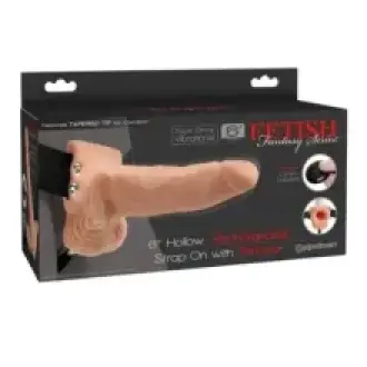 PROTESIS VIBRADOR FETISH FANTASY SERIES 6 CON CONTROL REMOTO